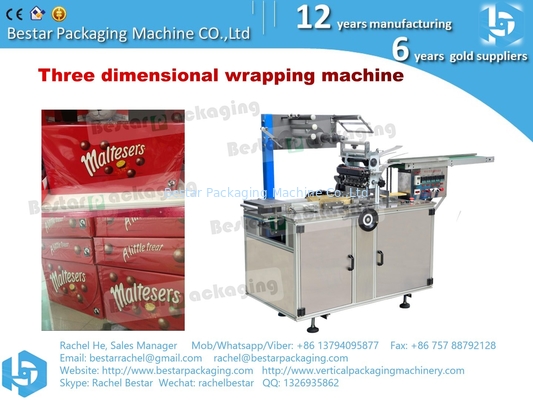 Máquina automática de envasado tridimensional