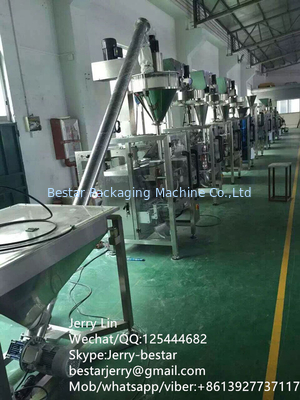 Máquina automática de embalaje vertical de leche en polvo de alta velocidad, máquina de embalaje en bolsa