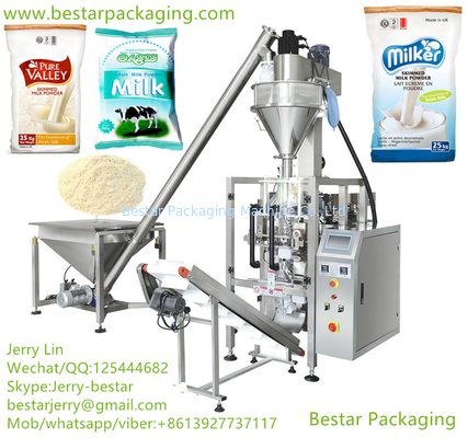 Máquina automática de embalaje de bolsas de polvo, con relleno Auger, transportador en espiral, transportador de producto ((HOT!!!)