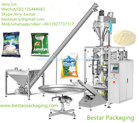 Máquina automática de embalaje de bolsas de polvo, con relleno Auger, transportador en espiral, transportador de producto ((HOT!!!)