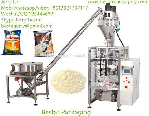Máquina automática de embalaje de bolsas de polvo, con relleno Auger, transportador en espiral, transportador de producto ((HOT!!!)