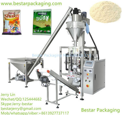 Máquina automática de embalaje de bolsas de polvo, con relleno Auger, transportador en espiral, transportador de producto ((HOT!!!)