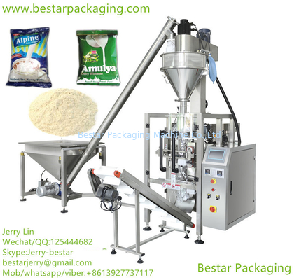 Máquina automática de embalaje de bolsas de polvo, con relleno Auger, transportador en espiral, transportador de producto ((HOT!!!)