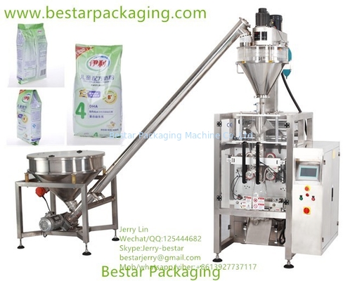 Máquina automática de embalaje de bolsas de polvo, con relleno Auger, transportador en espiral, transportador de producto ((HOT!!!)