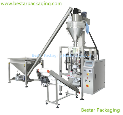 Máquina automática de embalaje de bolsas de polvo, con relleno Auger, transportador en espiral, transportador de producto ((HOT!!!)