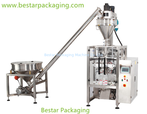 Máquina automática de embalaje de bolsas de polvo, con relleno Auger, transportador en espiral, transportador de producto ((HOT!!!)