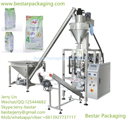 Máquina automática de embalaje de bolsas de polvo, con relleno Auger, transportador en espiral, transportador de producto ((HOT!!!)