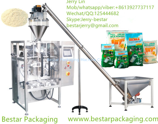 Máquina automática de embalaje de bolsas de polvo, con relleno Auger, transportador en espiral, transportador de producto ((HOT!!!)