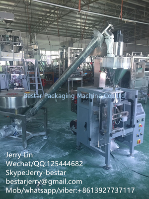 Máquina de embalaje vertical totalmente automática con balanza, para 500g, 1kg, 2kg, 3kg, 4kg, 5kg de polvo de masilla de pared.