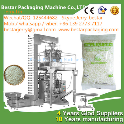 Máquina automática de embalaje de bolsas de arroz BSTV-420AZ 500g,1kg,2kg,2.5KG, 3KG, 5KG