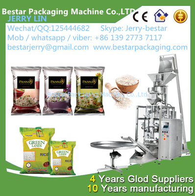 Máquina automática de embalaje de granos / máquina de embalaje de arroz / cacahuetes BSTV-420AZ 500g,1KG,2KG,2.5KG, 3KG, 5KG