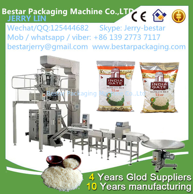 Máquina automática vertical de embalaje de arroz, máquina de embalaje de arroz, BSTV-520AZ 500g,1kg,2kg,2.5KG, 3KG, 5KG