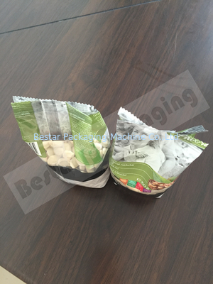 4 bordes sellador automático de nueces de maní nueces de anacardos coco frutas secas máquina de embalaje Bestar embalaje