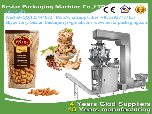 Máquina automática de embalaje de gránulos, máquina de embalaje de cacahuetes BSTV-420AZ 500g,1KG,2KG2.5KG, 3KG, 5KG envases Bestar