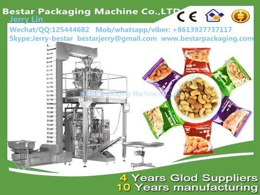 Las máquinas automáticas de embalaje vertical de nueces de pistacho Bestar embalajeBSTV-420CZ 100g,200g,300g,500g,800g,1KG,2KG,2.5KG
