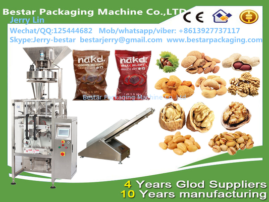 Las máquinas automáticas de embalaje vertical de nueces de pistacho Bestar embalajeBSTV-420CZ 100g,200g,300g,500g,800g,1KG,2KG,2.5KG