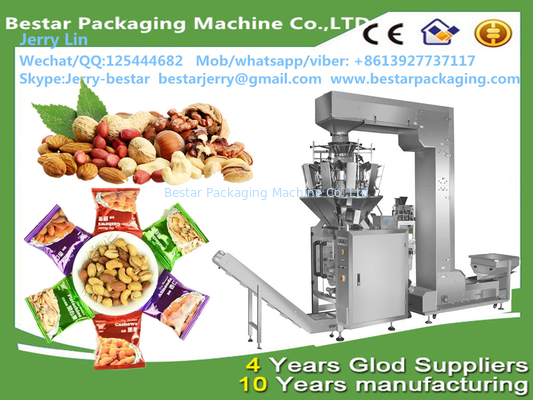 Las máquinas automáticas de embalaje vertical de nueces de pistacho Bestar embalajeBSTV-420CZ 100g,200g,300g,500g,800g,1KG,2KG,2.5KG