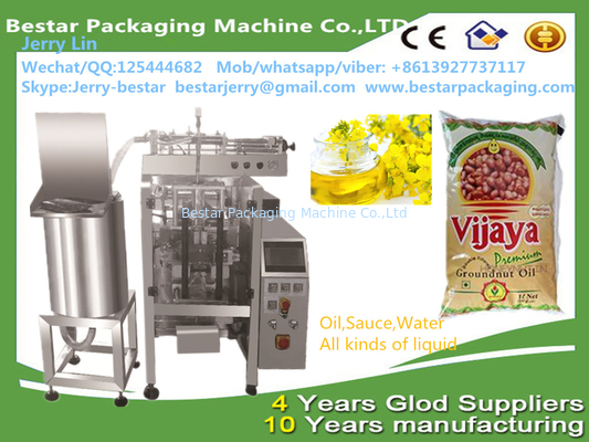 Máquina automática de embalaje de aceite de cocina, máquina de embalaje de aceite de cocina de 1 kg mejor máquina de embalaje