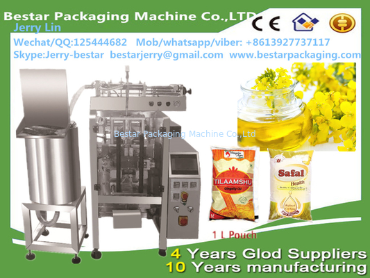 Máquina automática de embalaje de aceite de cocina, máquina de embalaje de aceite de cocina de bolsas de 1L