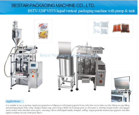 máquina de embalaje bestar 2kg adhesivo bolsa bolsa forma vertical llenar máquina de sello 1kg aceite de cocina máquina de embalaje bestar