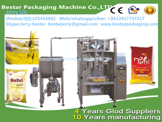 máquina de embalaje bestar 2kg adhesivo bolsa bolsa forma vertical llenar máquina de sello 1kg aceite de cocina máquina de embalaje bestar