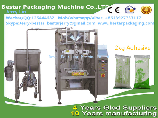 máquina de embalaje bestar 2kg adhesivo bolsa bolsa forma vertical llenar máquina de sello 1kg aceite de cocina máquina de embalaje bestar