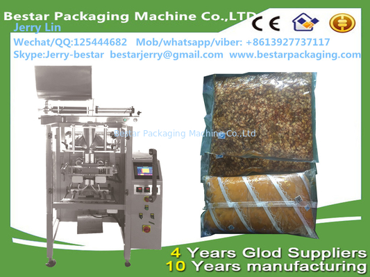 Máquina de embalaje de salsa de relleno de pasta Doypack Bolso rotativo de embalaje máquina de embalaje bestar