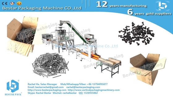10 kg por cartón máquina de pesaje de envases, apertura, llenado y sellado automáticos de cartón
