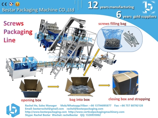 10 kg por cartón máquina de pesaje de envases, apertura, llenado y sellado automáticos de cartón