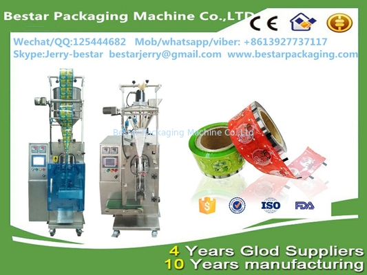 Embalaje flexible antistatico con película de celofán de grado alimenticio con máquina de embalaje de pesaje bestar