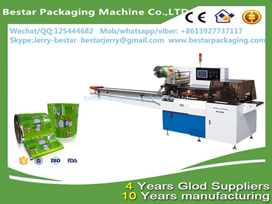 Embalaje automático de helados laminados a medida con máquina de embalaje de almohadas bestar BST250