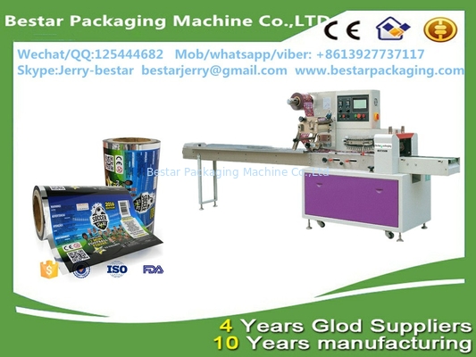 Impresión flexible de material de película para el embalaje de helados en Guangdong y máquina de embalaje bestar