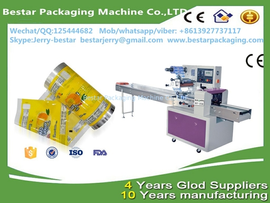 Impresión flexible de helados con papel de empaquetado de helados con máquina de empaquetado bestar