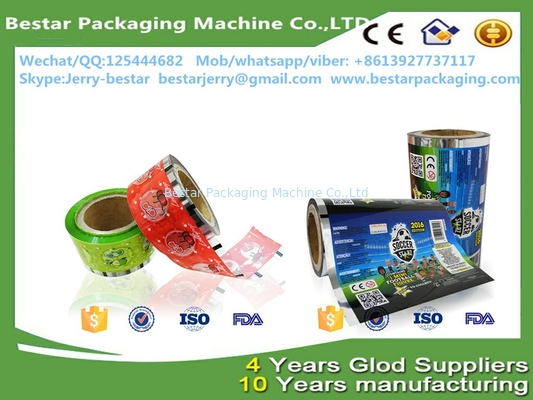 Impresión flexible de helados con papel de empaquetado de helados con máquina de empaquetado bestar