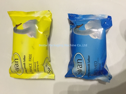 Máquina de embalaje de jabón redondo pequeño con tapa de acero inoxidable/controlador PLC