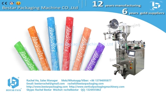 Máquina para empacar helados Bestar, máquina para empacar golosinas de hielo