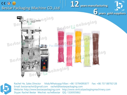 Máquina para empacar helados Bestar, máquina para empacar golosinas de hielo