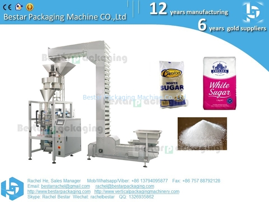 Máquina de embalaje automática de 500 g de bolsa de azúcar