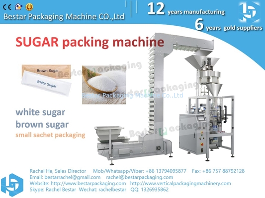 Máquina de embalaje automática de 500 g de bolsa de azúcar