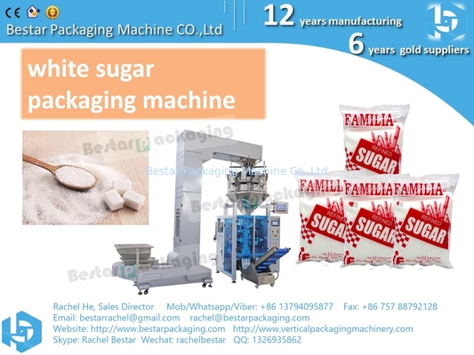 Máquina de embalaje automática de 500 g de bolsa de azúcar