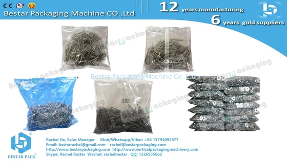 Cómo empacar las uñas de hierro súper largas 100mm de bolsa de 2KG BSTV-550AZ