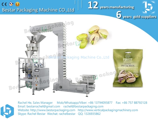 Cómo empacar las nueces frutas secas Bestar máquina de pesaje de embalaje BSTV-450AZ