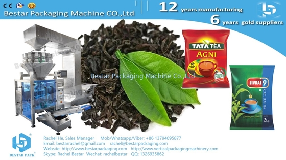 Cómo empacar hojas de té secas 3.5g BSTV-450AZ