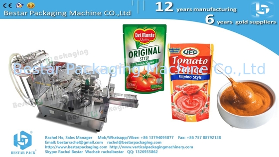 Máquina automática de empaquetado de aceite comestible de 700-2000 ml