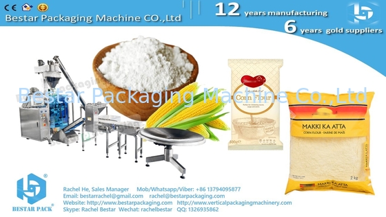 Máquina de embalaje automática Bestar para embalaje de bolsas de sal comestibles de 2 kg BSTV-450DZ