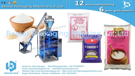Máquina de embalaje automática Bestar para embalaje de bolsas de sal comestibles de 2 kg BSTV-450DZ