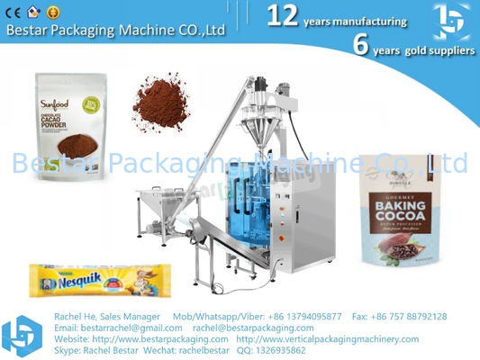 ¢BESTAR ¢ Máquina automática de llenado y embalaje de polvo en bolsa de pie BSTV-550DZ