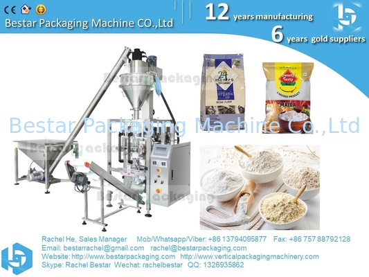 Máquina de embalaje de 1 kg de harina de trigo [BESTAR] Máquina de embalaje de polvo con sistema de dosificación BSTV-550DZ