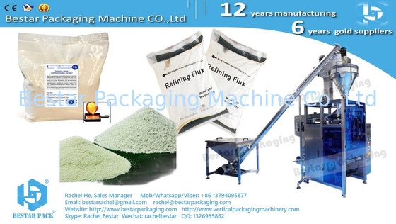 Máquina de embalaje de bolsas de 5 kg de flujo de refinación BSTV-650DZ