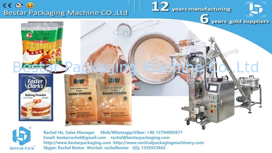 Cómo empacar 100g de polvo de soya sachet [Bestar] máquina automática de embalaje de polvo BSTV-160F